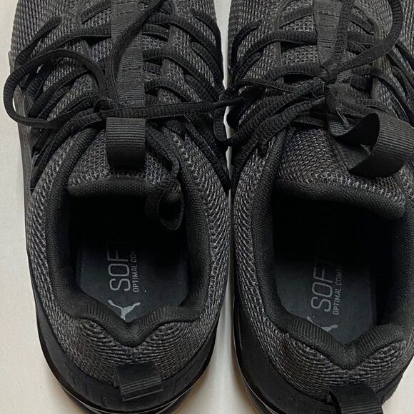 Puma Axelion Softfoam Optimal Comfort Black Athletic Shoes for Men Size 11 US main image 6